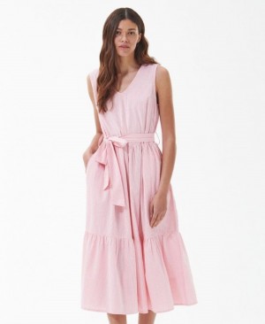 Barbour Azalea Midi Roz | XOCO9893