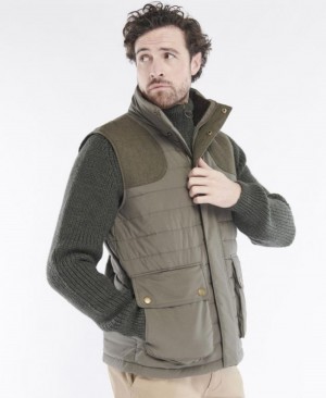 Barbour Bradford Gilet Verzi | LSCR0847