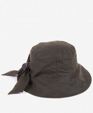 Barbour Brambling Wax Verzi | SCDS8021