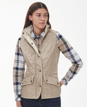 Barbour Cavalry Gilet Bej | SIQM7230