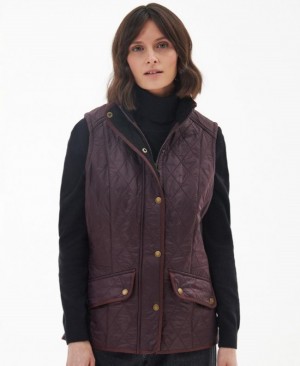Barbour Cavalry Gilet Violet | VYMM0032