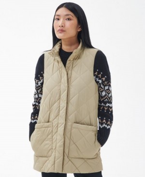 Barbour Cosmia Liner Waistcoat Bej | GYIS3674
