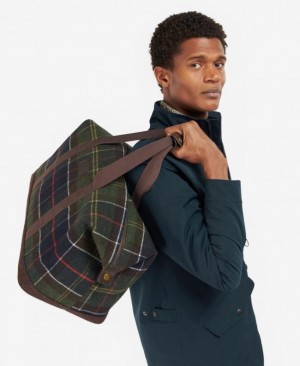Barbour Cree Tartan Holdall Colorati | AWSE1749
