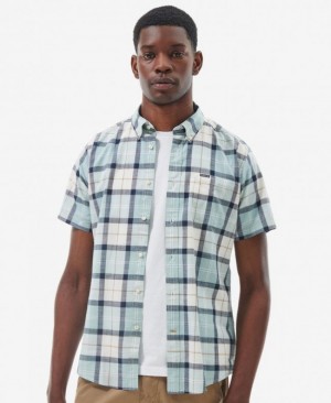 Barbour Delton Tailored Albastri Albi | QSEQ2449