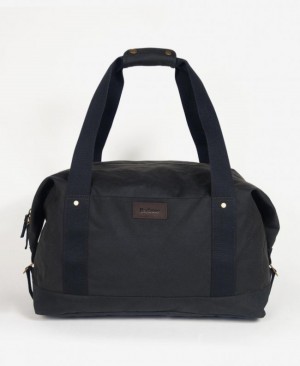 Barbour Essential Wax Holdall Bleumarin | PKVC2891