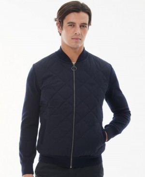 Barbour Essential Zip-Thru Bleumarin | YKYS9872