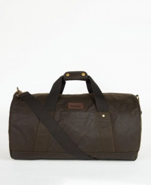 Barbour Explorer Wax Duffle Masline Verzi | MKPW4744