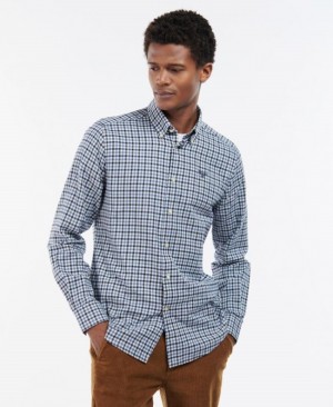 Barbour Finkle Tailored Albastri Albi | TAJD3305