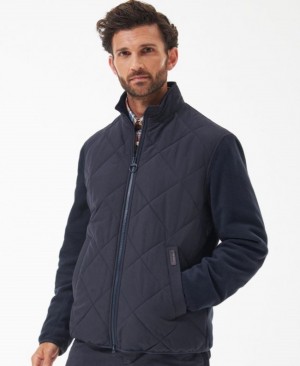 Barbour Hibrid Fleece Bleumarin | IHQS1539