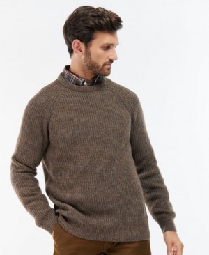 Barbour Horseford Crew Neck Maro | NOCG7982