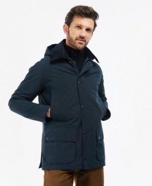 Barbour Iarnă Ashby Bleumarin | DGCK3763