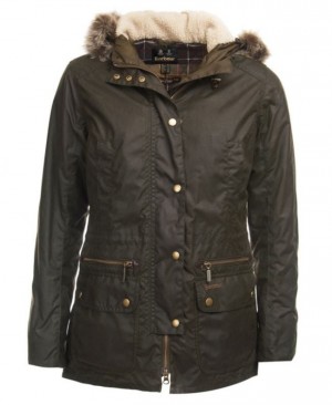 Barbour Kelsall Bumbac Parka Masline Verzi | YEBQ1757