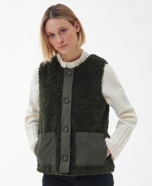 Barbour Kintra Liner Waistcoat Verzi | ZKMB8840