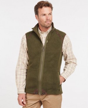 Barbour Langdale Gilet Verzi | GUHB9859