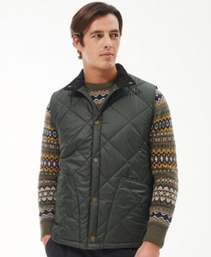 Barbour Liddesdale Gilet Verzi | WCHA3438