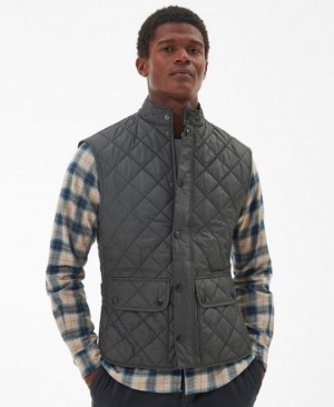 Barbour Lowerdale Gilet Gri | RYAY8052