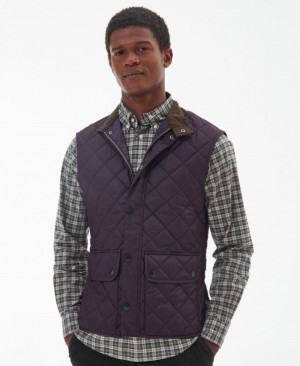 Barbour Lowerdale Gilet Violet | MGVH9615