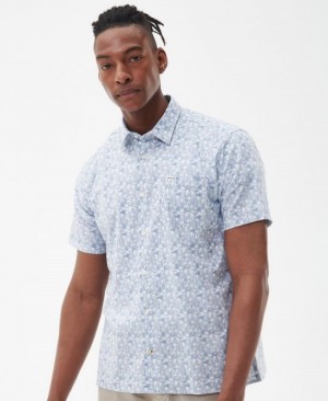 Barbour Lowick Regular Summer Albi Albastri | JXAF2500