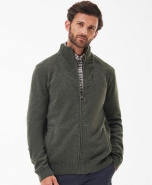 Barbour Nelson Essential Full-Zip Verzi | VDAZ1013