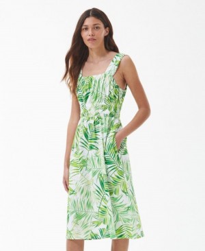 Barbour Plumeria Midi Verzi | JFVF5458