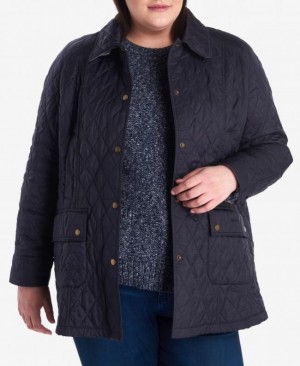 Barbour Plus Summer Beadnell Violet Inchis | ETMK2342