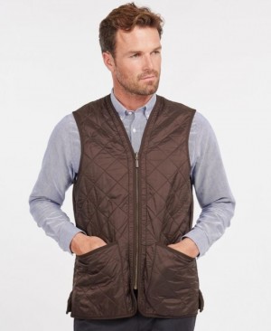 Barbour Polarquilt Zip-In Liner Waistcoat Maro | XPOH3670