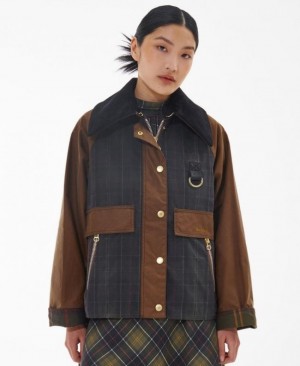 Barbour Premium Catton Spey Maro | RXQW3279