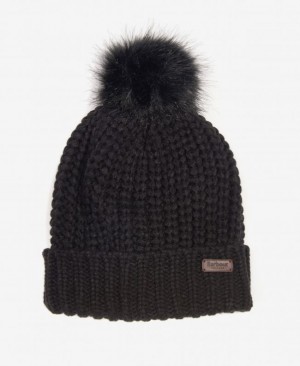 Barbour Saltburn Beanie Negrii | WKAZ9989