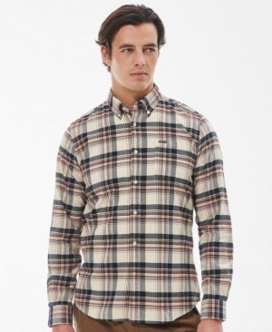 Barbour Shieldton Tailored Bej | JERU4657