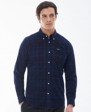 Barbour Southfield Tailored Bleumarin | COHD6788