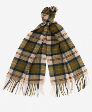 Barbour Tartan Lambswool Galbeni | UXNF2927