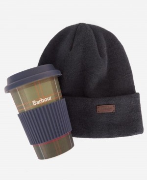 Barbour Travel Mug Gift Bleumarin | OJZM1231