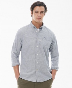 Barbour Turner Tailored Bleumarin | AHBI7119