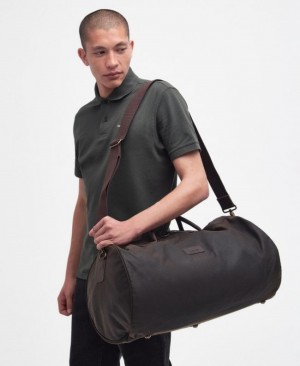 Barbour Wax Holdall Masline Verzi | RQYA1764