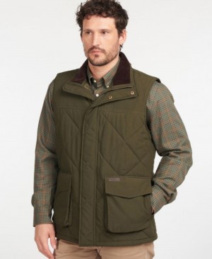 Barbour Winterdale Gilet Masline Verzi | PORQ7851