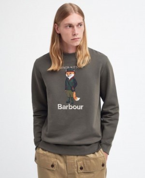 Barbour x Maison Kitsuné Beaufort Fox Verzi | WORE5451