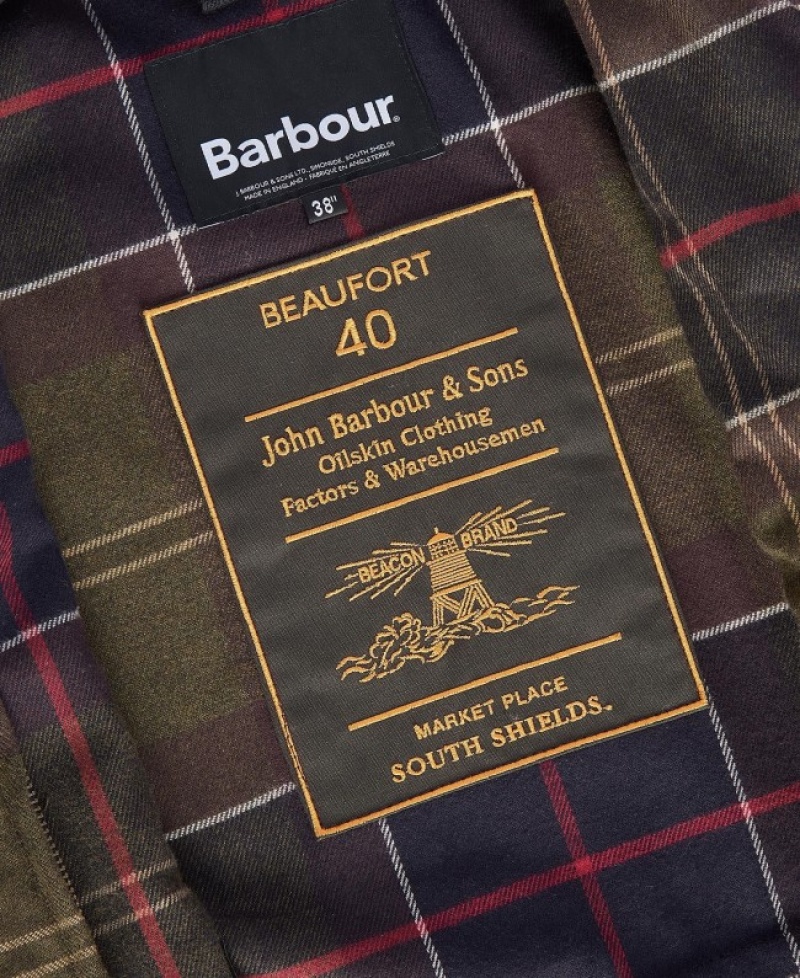 Barbour 40th Anniversary Beaufort Bleumarin | JCFR0747
