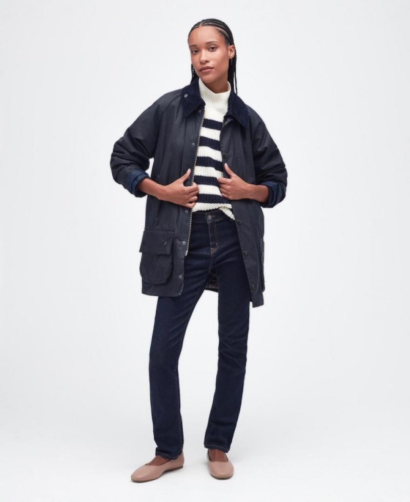 Barbour Beaufort Bleumarin | TEWW7049