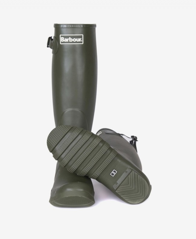 Barbour Bede Wellington Masline Verzi | PWGQ9244