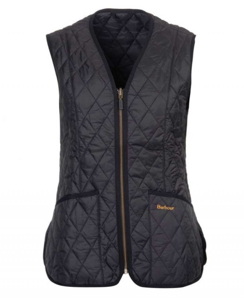 Barbour Betty Interactive Liner Waistcoat Negrii | XOHK6400