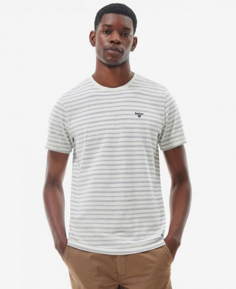Barbour Billingham Pique Gri Albi | FZRB0621