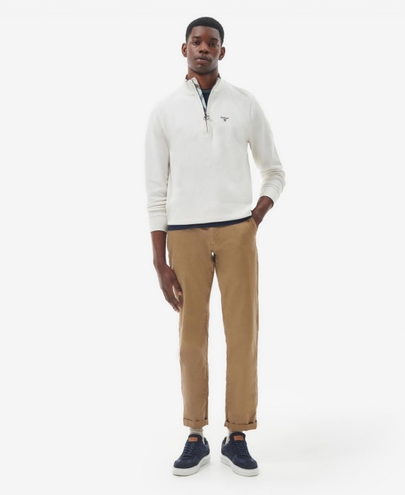 Barbour Birkrigg Half Zip Albi | KULY8048