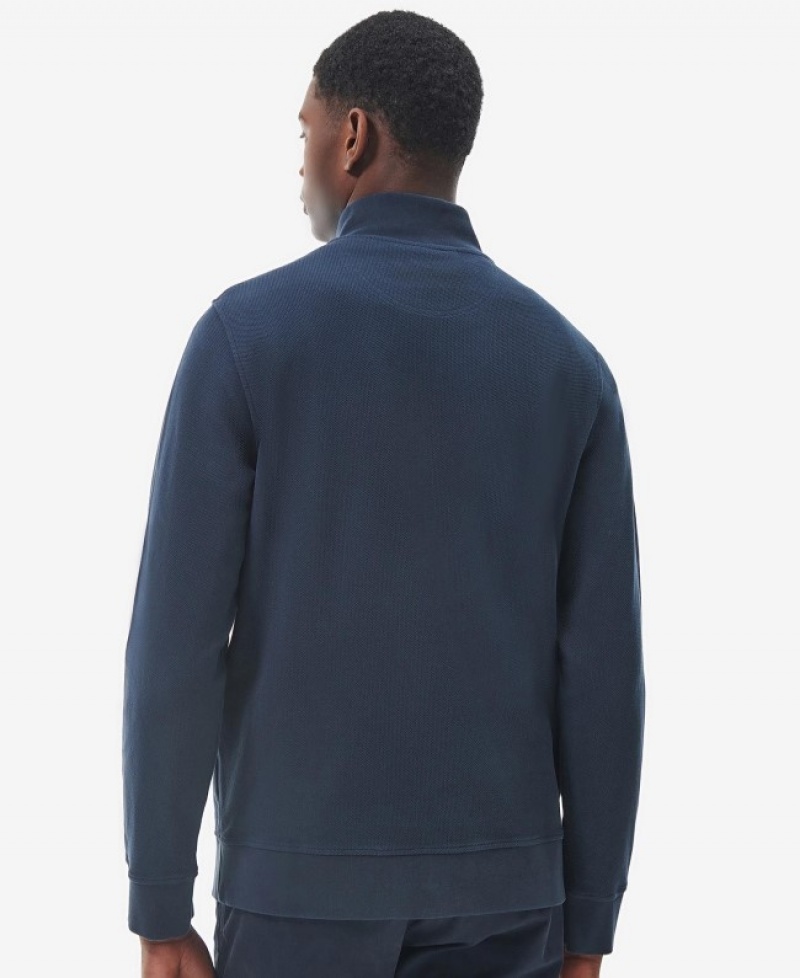 Barbour Birkrigg Half Zip Bleumarin | SAPE8005