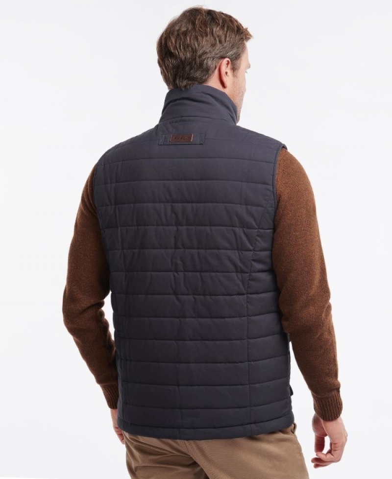 Barbour Bradford Gilet Albastri | QUSU2081