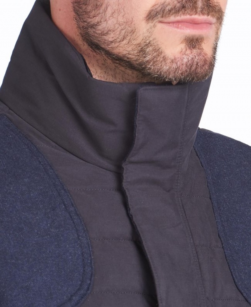 Barbour Bradford Gilet Albastri | QUSU2081