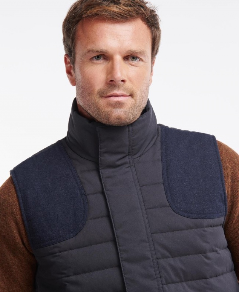 Barbour Bradford Gilet Albastri | QUSU2081