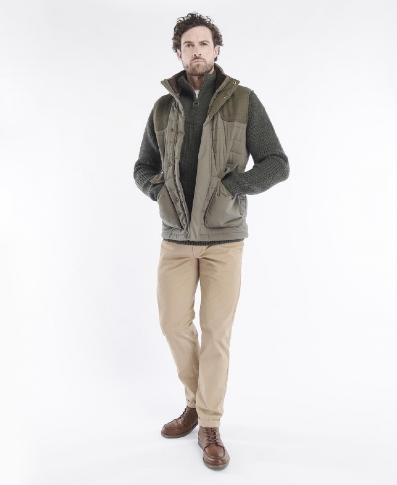 Barbour Bradford Gilet Verzi | LSCR0847