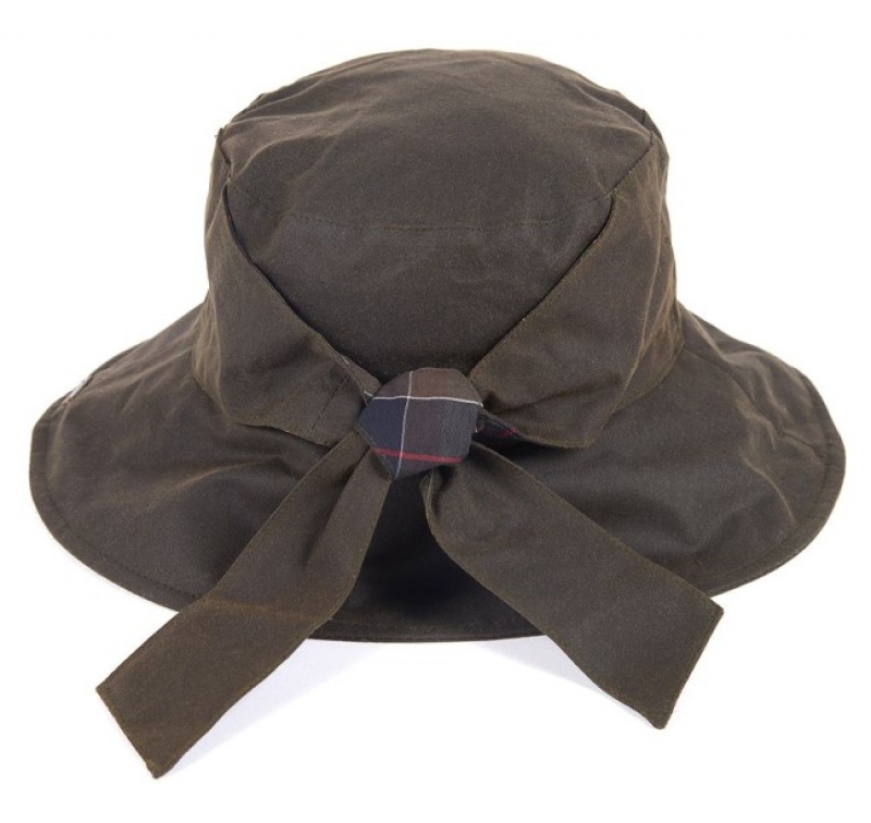 Barbour Brambling Wax Verzi | SCDS8021