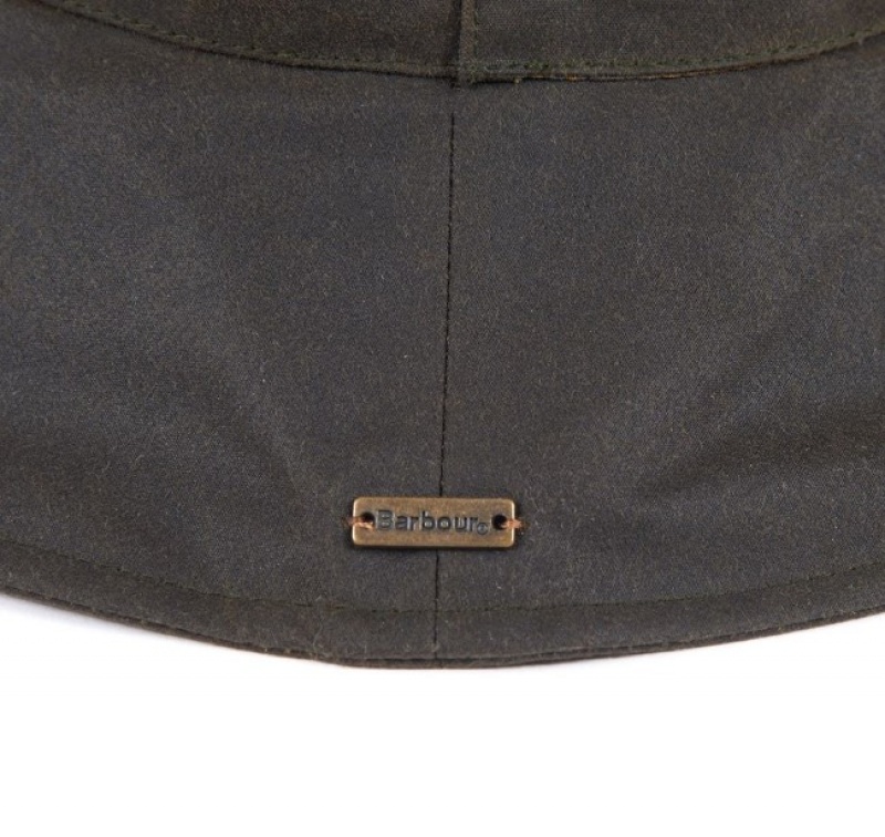Barbour Brambling Wax Verzi | SCDS8021