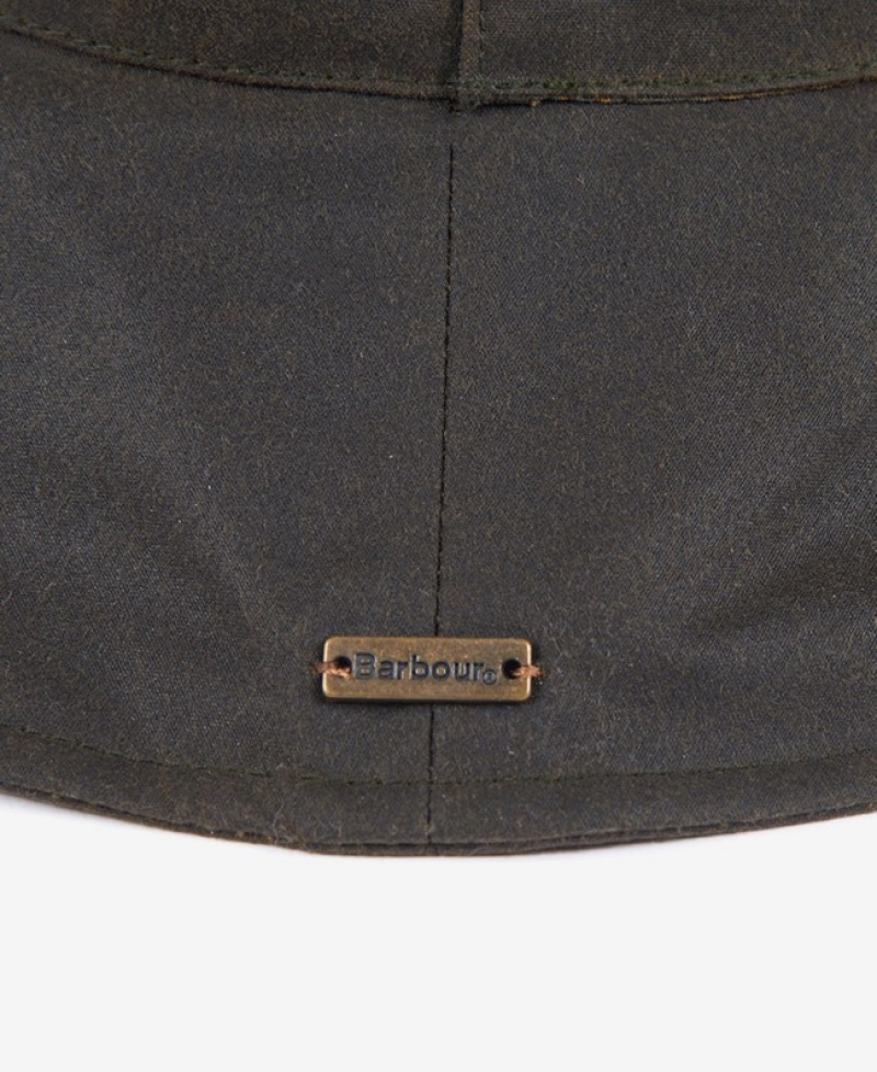 Barbour Brambling Wax Verzi | SCDS8021